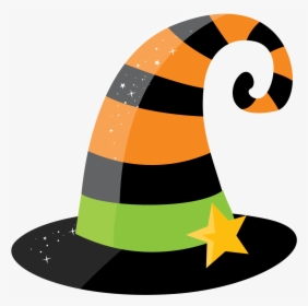 Witch Hat Clipart Easy - Halloween Witch Hat Clipart, HD Png Download, Free Download