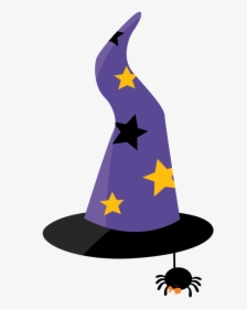 Feet Clipart Witch - Gorro De Bruja Animado, HD Png Download - kindpng