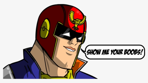 Shon Me Your Boobs Captain Falcon Fictional Character - Your Stick Figure Family, HD Png Download, Free Download