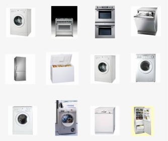 Transparent Home Appliances Png - Washing Machine, Png Download, Free Download