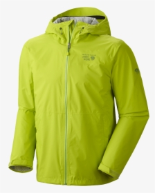 Download Mountain Hardwear Plasmic Jacket Png - Green Jacket Transparent, Png Download, Free Download