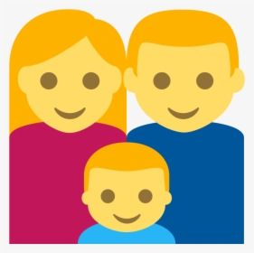 File - Emojione 1f46a - Svg - Family Emoji, HD Png Download, Free Download