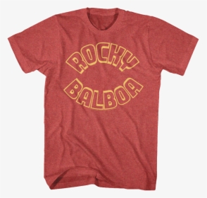 Block Letters Rocky Balboa T-shirt, HD Png Download, Free Download