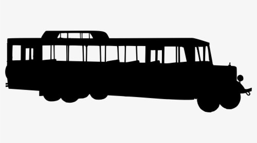 Bus Silhouette Png - Portable Network Graphics, Transparent Png, Free Download