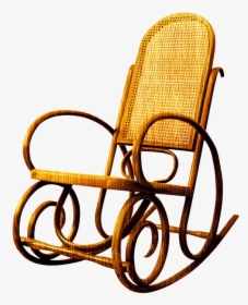 Wood Rocking Chair Png, Transparent Png, Free Download