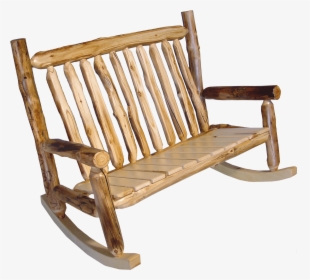 Aspen Log Rocking Chair - Gnarly Rustic Rocking Chair, HD Png Download, Free Download