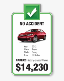 Carfax History-based Value - Child Care, HD Png Download, Free Download
