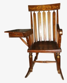 Rocking Chair With Desk, HD Png Download, Free Download