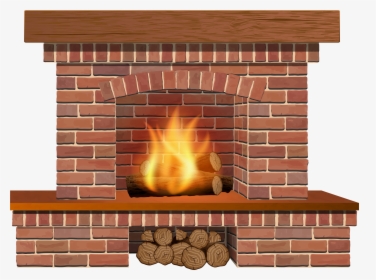 Christmas Png Clip Art - Fireplace Clipart, Transparent Png, Free Download