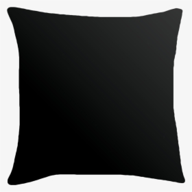 Black Pillow Png - Cushion, Transparent Png, Free Download