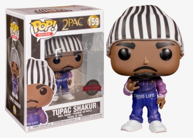 Tupac Shakur In Thug Life Overalls Pop Vinyl Figure - Funko Pop Tupac Pre Order, HD Png Download, Free Download