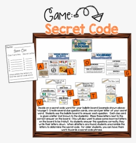 This Minds In Bloom Guest Blogger Shares Some Really - Game Secret Code Bulletin Board, HD Png Download, Free Download