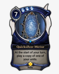 Eternal Card Game Wiki - Quicksilver Mirror Eternal, HD Png Download, Free Download