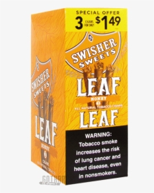 Swisher Sweets Leaf Honey Box - Swisher Sweets, HD Png Download, Free Download