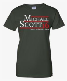 Michael Scott For President 2016 T Shirt & Hoodies - T-shirt, HD Png Download, Free Download