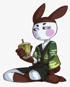 Here’s A Genji To Go With That Kabuki I Drew - Genji Acnl Fan Art, HD Png Download, Free Download