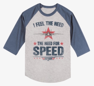Need For Speed Top Gun Raglan Baseball Shirt - Top Gun Long Sleeve Shirts, HD Png Download, Free Download