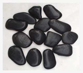 Aquarium Black River Rocks Black Pebble - Decorative Natural Pebbles, HD Png Download, Free Download