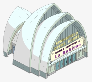 Simpsons Tapped Out Springfield Opera House, HD Png Download, Free Download