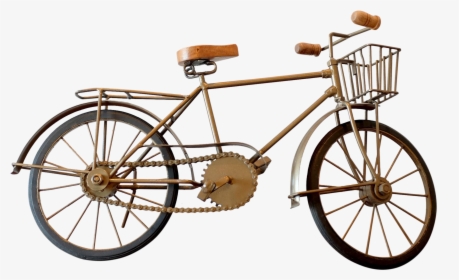 Vintage Bicycle Figurine Chairish - Bicycle Frame, HD Png Download, Free Download