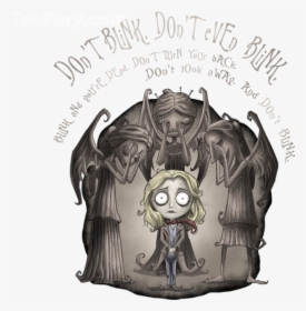 Weeping Angels, Doctor Who - Don T Blink Doctor, HD Png Download, Free Download