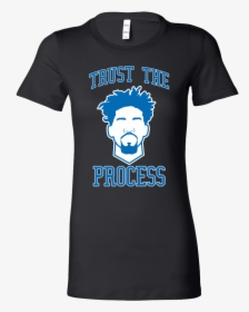 Joel Embiid "trust The Process - Active Shirt, HD Png Download, Free Download