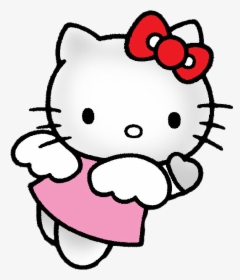 Hello Kitty Angel Photo Hkangelpink - Hello Kitty With Angel Wings, HD Png Download, Free Download