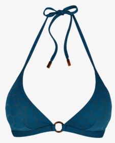 Women Triangle Bikini Top Turtles Scales - Transparent Bikini Top Png, Png Download, Free Download
