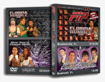 Florida Rumble 2005 & New Year"s Classic - Pc Dvd, HD Png Download, Free Download
