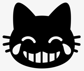 Cat Laughing Crying Emoji, Png Download - Cartoon, Transparent Png, Free Download