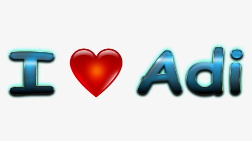 Adi Love Name Heart Design Png - Heart, Transparent Png, Free Download