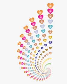 Hearts Swirl Design - Remolino De Corazones Png, Transparent Png, Free Download