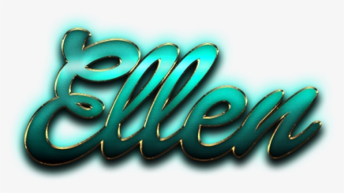 Ellen Name Logo Png - Calligraphy, Transparent Png, Free Download