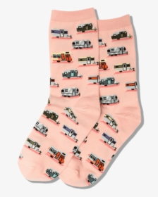 Women"s Campers Crew Socks"  Class="slick Lazy Image - Sock, HD Png Download, Free Download