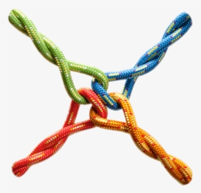 Four Knotted Ropes - Strengthening The Team, HD Png Download, Free Download