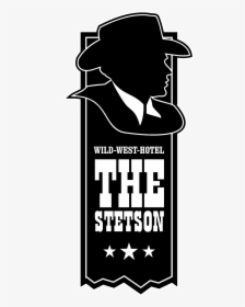 The Stetson Logo Black And White - Illustration, HD Png Download, Free Download