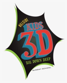 Kids3dlogofinal - Active Tank, HD Png Download, Free Download