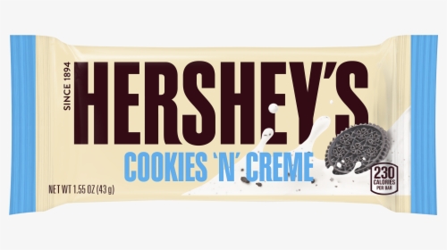 Hersheys Bar Png - Cookies N Cream Hershey's, Transparent Png, Free Download
