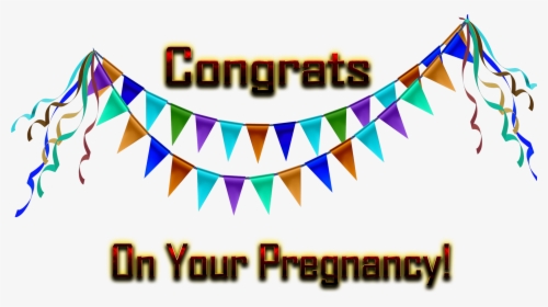 Congrats On Your Pregnancy Png Free Background - Graphic Design, Transparent Png, Free Download