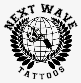 Next Wave Tattoo Logo All Black Big - Emblem, HD Png Download, Free Download