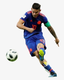 James Rodriguez render - Kick Up A Soccer Ball, HD Png Download, Free Download