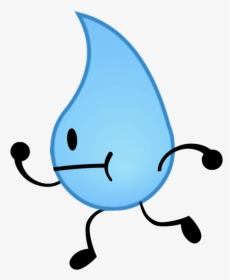 Asset Teardrop Gloomy Grim Clip Art - Bfb Intro Poses Bfdi Asset, HD Png Download, Free Download