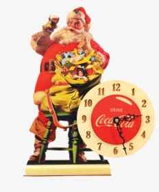 Coca Cola Santa Cardboard, HD Png Download, Free Download