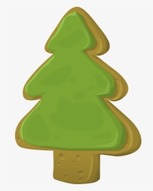 Christmas Cookie - Christmas Tree Cookie Png, Transparent Png, Free Download