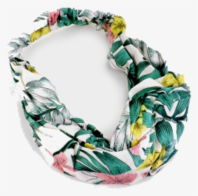 Tropical Knotted Headband In White- Shoplulu - Bracelet, HD Png Download, Free Download