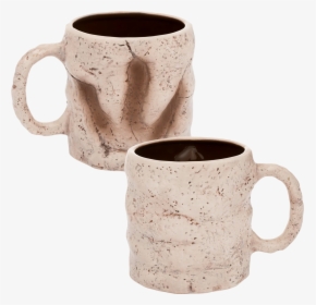 Dinosaur Footprint Sculpted Ceramic Mug - Dinosaur Footprint 20 Oz Sculpted Ceramic Mug, HD Png Download, Free Download