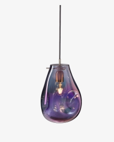 Soap Pendant Large Purple / Stainless Steel - Bomma Lampa, HD Png Download, Free Download