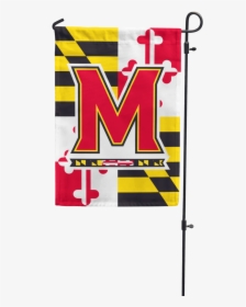 Maryland Flag With Umd "m - Maryland, HD Png Download, Free Download