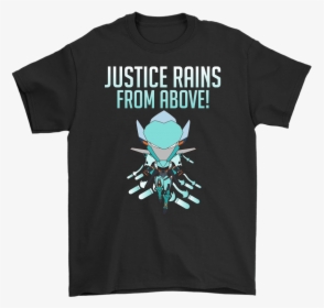 Justice Rains From Above Chibi Pharah Overwatch Shirts - Baby Yoda Green Bay Packers, HD Png Download, Free Download
