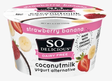 Strawberry Banana Coconutmilk Yogurt"  Class="pro-xlgimg - So Delicious Coconut Milk, HD Png Download, Free Download